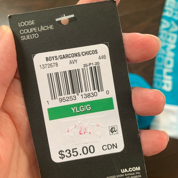 NWT Under Armour boys shorts M/L - Picture 7 of 8